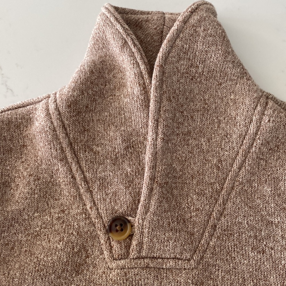 Old Navy boys heathered beige sweater size xs/5 - Picture 2 of 3